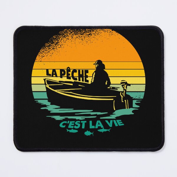 Item preview, La Pêche C'est la Vie, idee cadeau papa pêcheur designed and sold by thegoodplan.