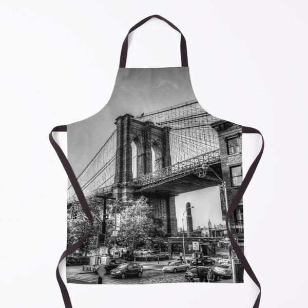 Item preview, Old Fulton Street And Brooklyn Bridge, New York  designed and sold by Paul Thompson Photography.