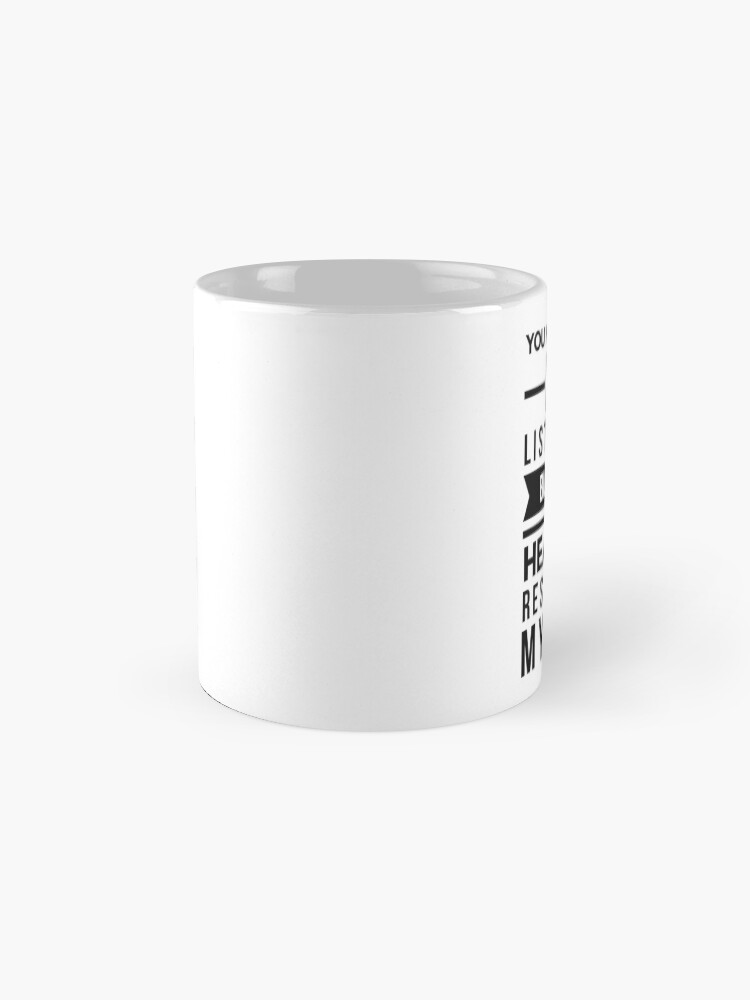 Alternate view of TR6 OBSESSION Mug