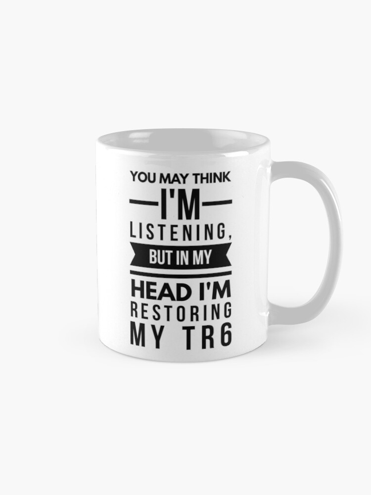 Alternate view of TR6 OBSESSION Mug