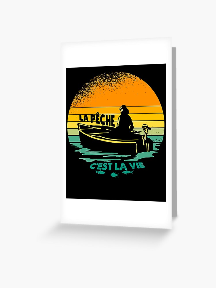 idee cadeau homme pour Papa et papy Pêcheur Pêche  Canvas Print