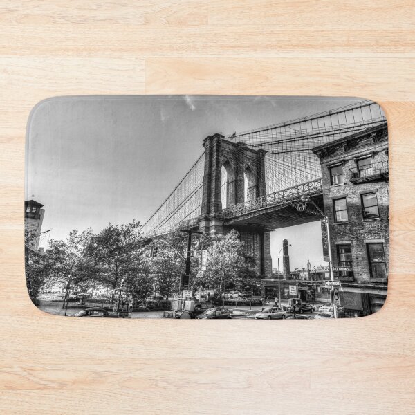 Item preview, Old Fulton Street And Brooklyn Bridge, New York  designed and sold by Paul Thompson Photography.