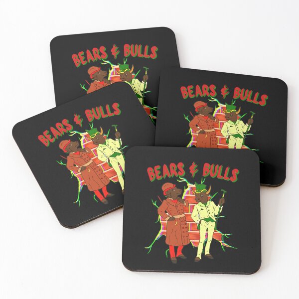 Item preview, Bears and Bulls On Wall Street Vintage New Age Mix designed and sold by tradeculture143.