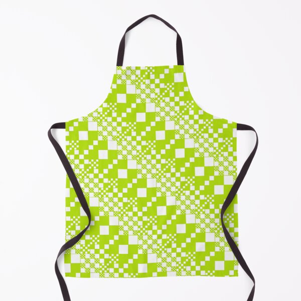 Item preview, Checked, Checks - Lime Green and White designed and sold by LAEC-Shop.