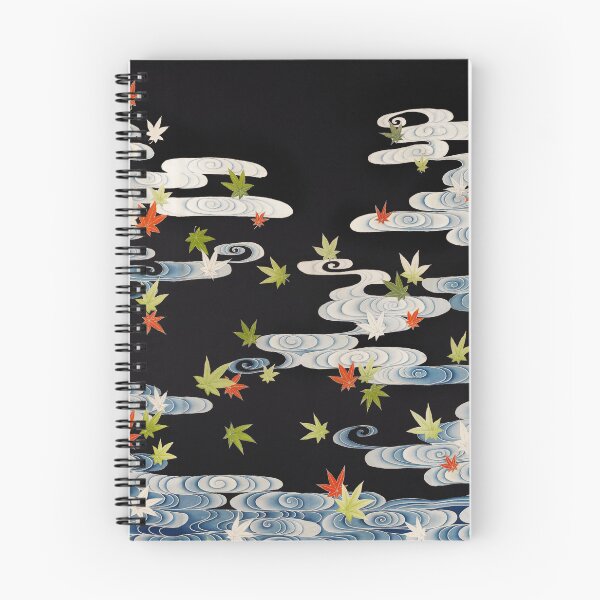 Item preview, Japanese Autumnal Leaves on the Wind Design designed and sold by BeautifulDoubt.