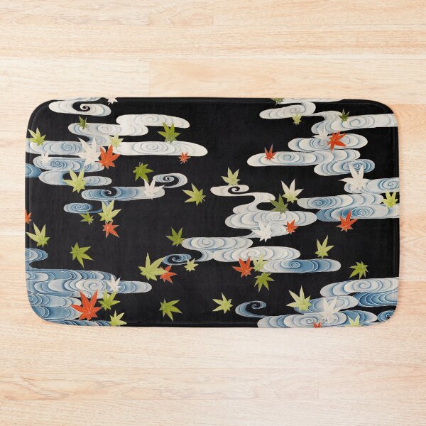 Item preview, Japanese Autumnal Leaves on the Wind Design designed and sold by BeautifulDoubt.