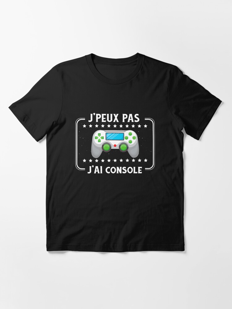 J'Peux Pas J'ai Console idee cadeau ado garçon Active T-Shirt for Sale by  thegoodplan