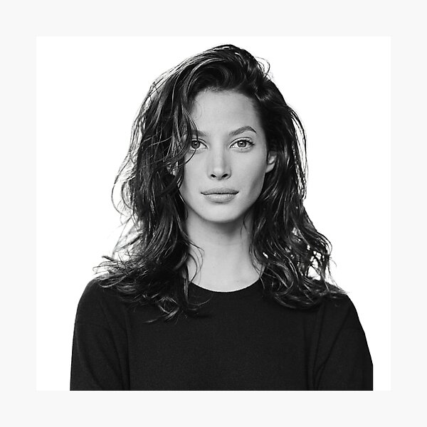 Item preview, Christy Turlington, New York, 1993, photographiée par Arthur Elgort designed and sold by OnSale.