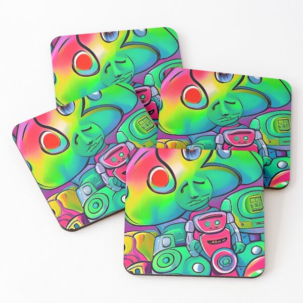 Item preview, Colorful pop art surrealism designed and sold by Neo-Expression.