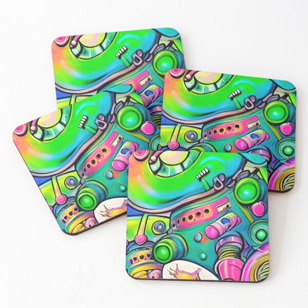 Item preview, Colorful pop art surrealism designed and sold by Neo-Expression.