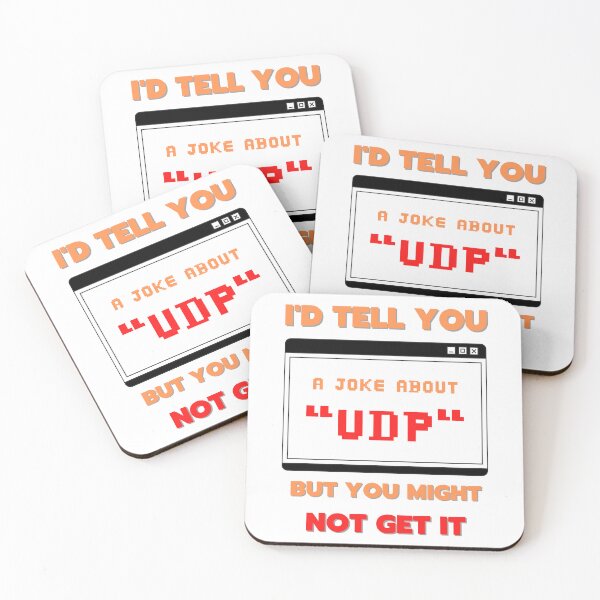 Item preview, Computer Science Programmer Udp Joke designed and sold by millx001.