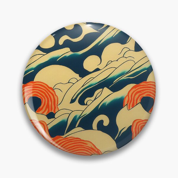 Artikelvorschau, Ukiyo-e-Wellen entworfen und verkauft von Fragpop.