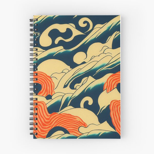 Item preview, Ukiyo-e Waves designed and sold by Fragpop.