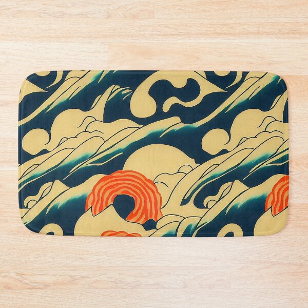 Item preview, Ukiyo-e Waves designed and sold by Fragpop.