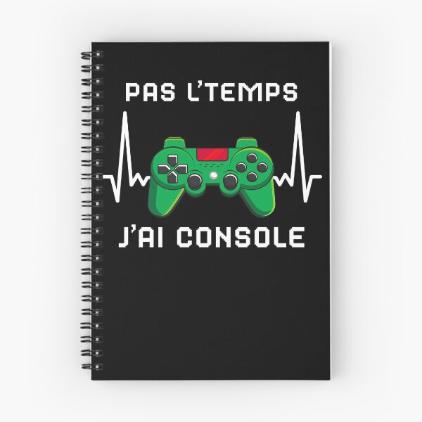 Artikelvorschau, Pas L'Temps J'ai Console Cadeau Gamer entworfen und verkauft von thegoodplan.