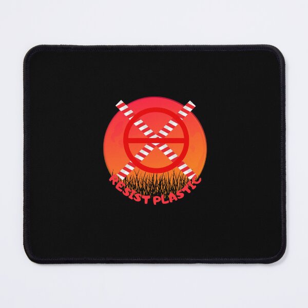 Item preview, Resist Plastic - Drinking Straw Day designed and sold by Akimatax ✯✯✯✯✯.