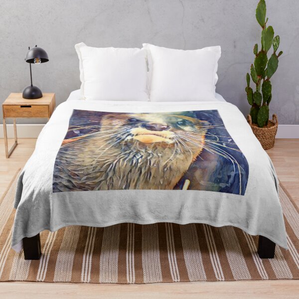 Item preview, Asian Small-Clawed Otter designed and sold by Sharon the Zoo Lady Photography .