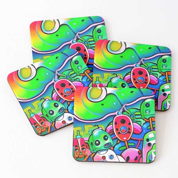 Item preview, Colorful pop art surrealism designed and sold by Neo-Expression.