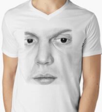 Evan Peters Men's V-Neck T-Shirt