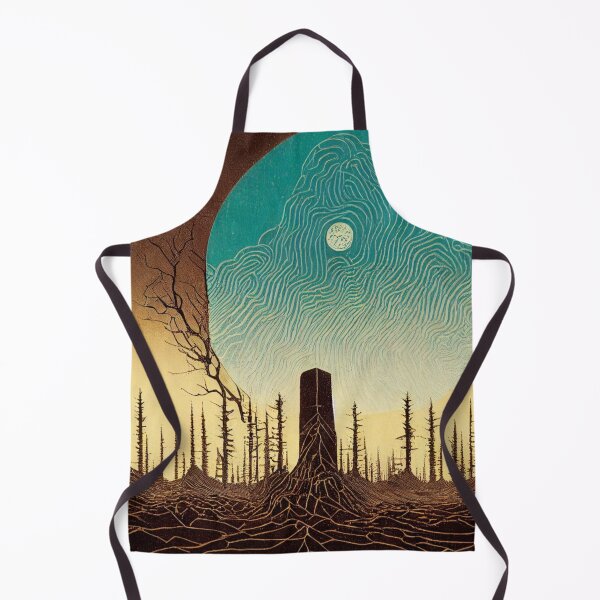 Item preview, Abstract Post Apocalyptic Wasteland Scene 1 designed and sold by Styxiann.