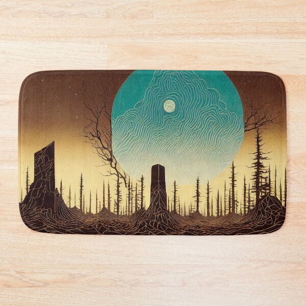 Item preview, Abstract Post Apocalyptic Wasteland Scene 1 designed and sold by Styxiann.