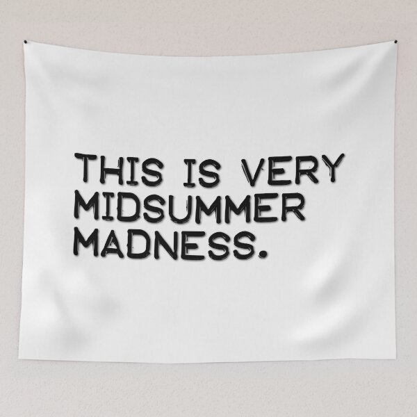 Item preview, This is very midsummer madness (black) designed and sold by didijuca.