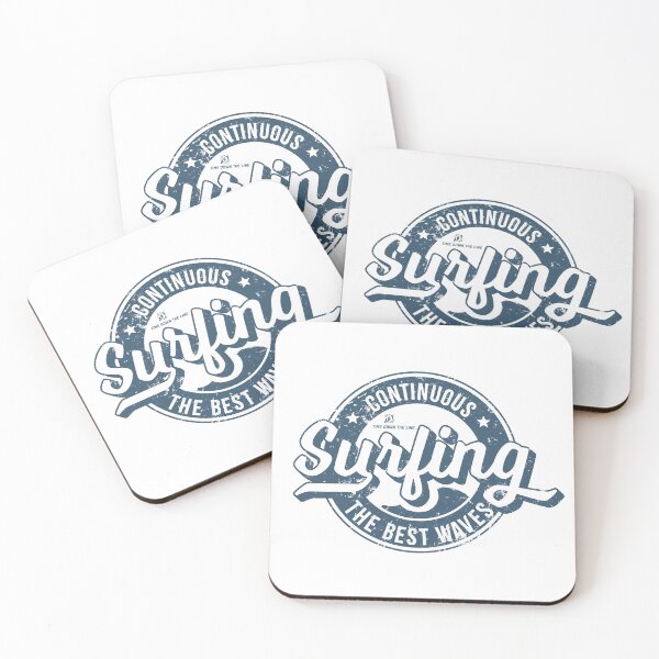 Item preview, Surf retro label in a worn look designed and sold by U-WESTDESIGN.