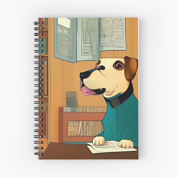 Item preview, Funny Dog working in office designed and sold by Neo-Expression.