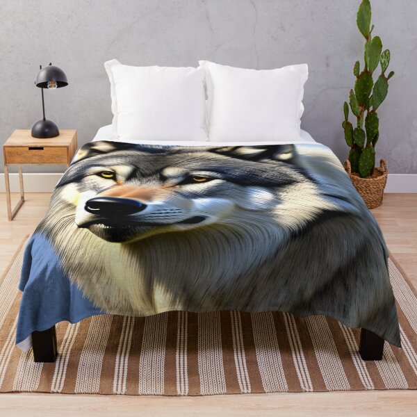 Item preview, Grey Wolf 3, Ai Generated Art designed and sold by ACC .