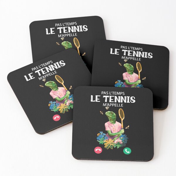Item preview, Pas L'Temps le Tennis m'appelle humour designed and sold by thegoodplan.