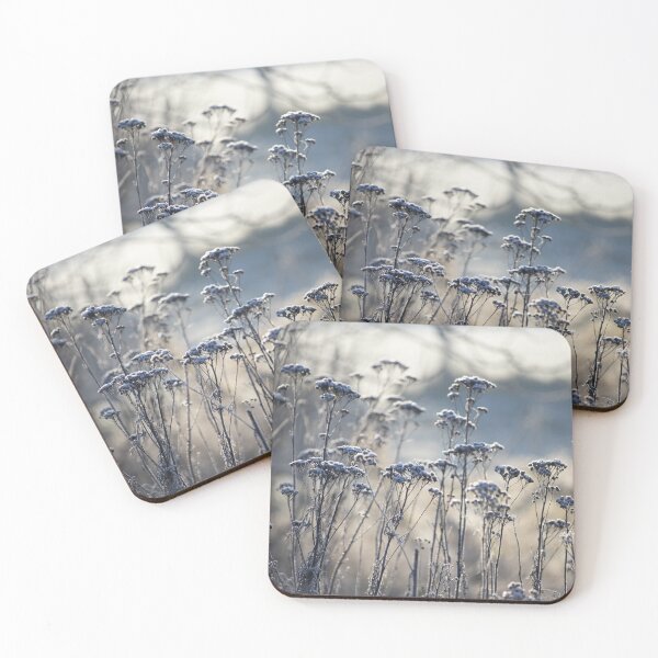 Item preview, Frost Covered Wild Flowers, blue tints designed and sold by Imladris01.