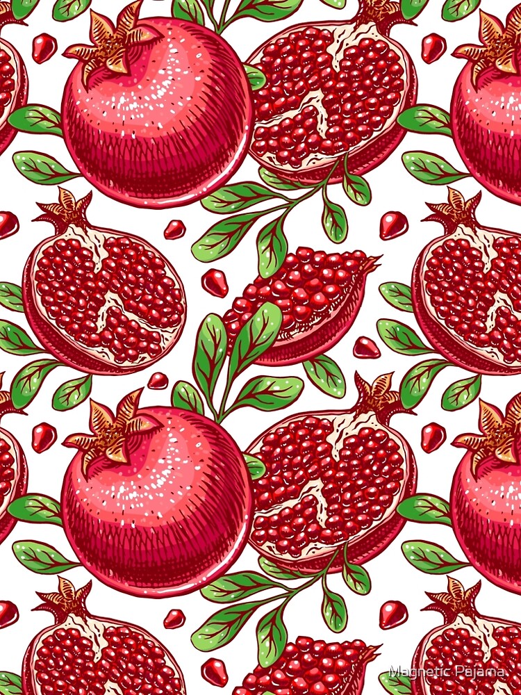 Pomegranate Print by MagneticMama