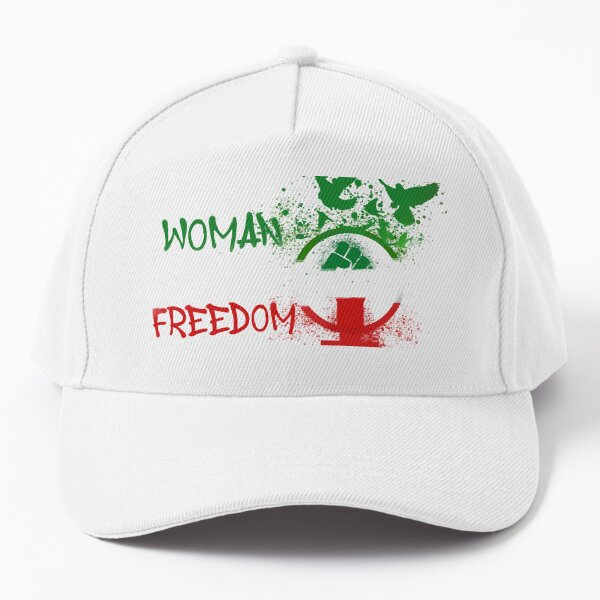 woman life freedom,birds,iran,flag,women-life-freedom Baseball Cap