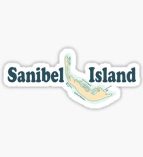 Sanibel Island - Florida. Sticker