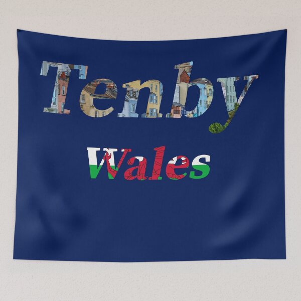 Item preview, Tenby, Wales, Text designed and sold by Paul Thompson Photography.