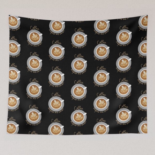 Item preview, Coffee Makes Me Smart designed and sold by JockArts.