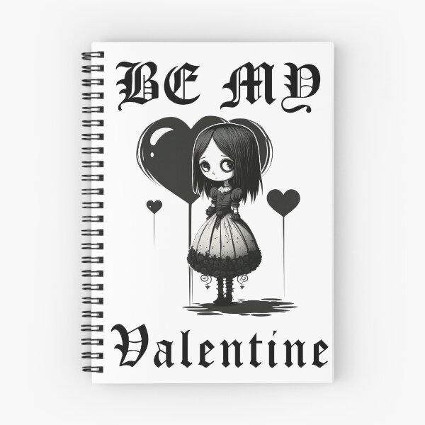 Item preview, Be my valentine - gothic girl designed and sold by Monkizz-Desing.