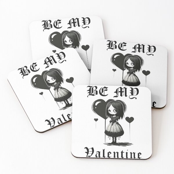 Item preview, Be my valentine - gothic girl designed and sold by Monkizz-Desing.