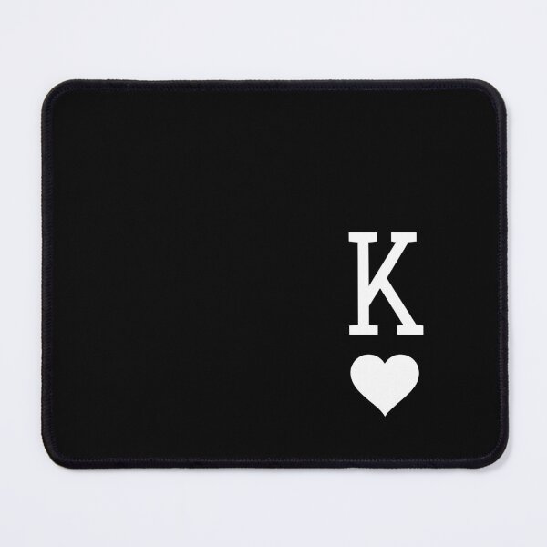 Item preview, Black and White King of hearts card game designed and sold by FrenchsTuck.