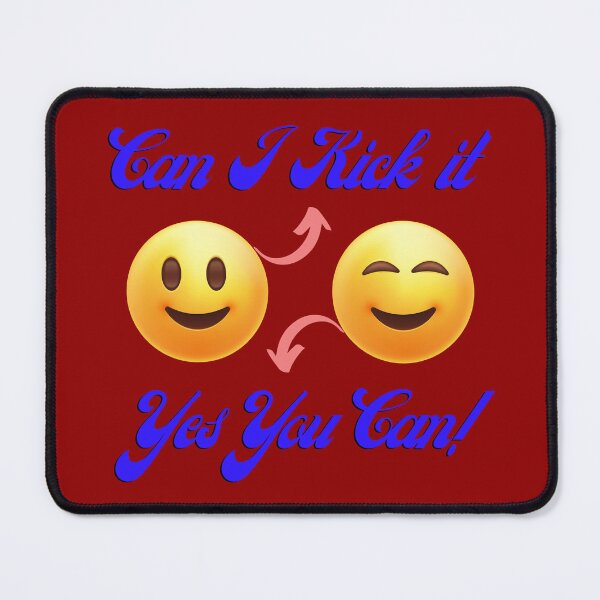 Item preview, Can I Kick it? Yes You Can! Funny Blue designed and sold by MedHance.
