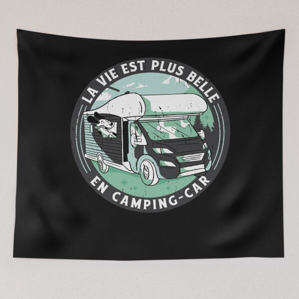 Item preview, La Vie est plus Belle en Camping Car designed and sold by thegoodplan.