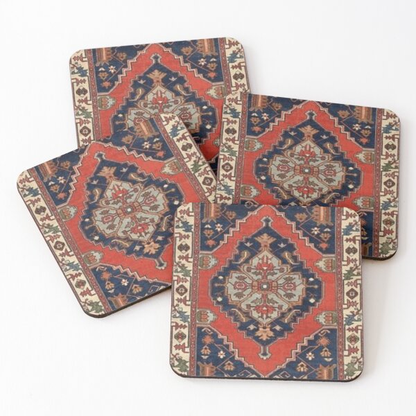 Item preview, Vintage Antique Persian Carpet Print designed and sold by AME ⭐⭐⭐⭐⭐.