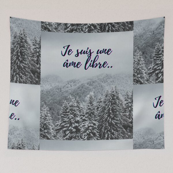 Item preview, I am a free soul - popular french quotes theme gifts  designed and sold by RebelliousRosee.