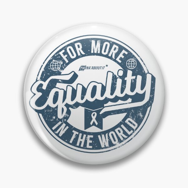 Item preview, Retro label with a worn look for more equality in the world designed and sold by U-WESTDESIGN.