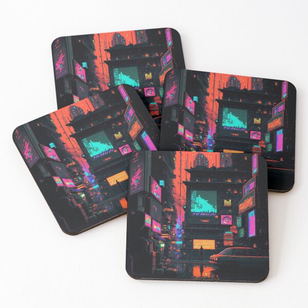 Item preview, Cyberpunk times square designed and sold by Christolamber.