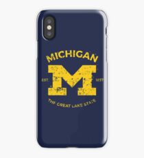 Michigan + Nickname - Vintage & Retro iPhone Case