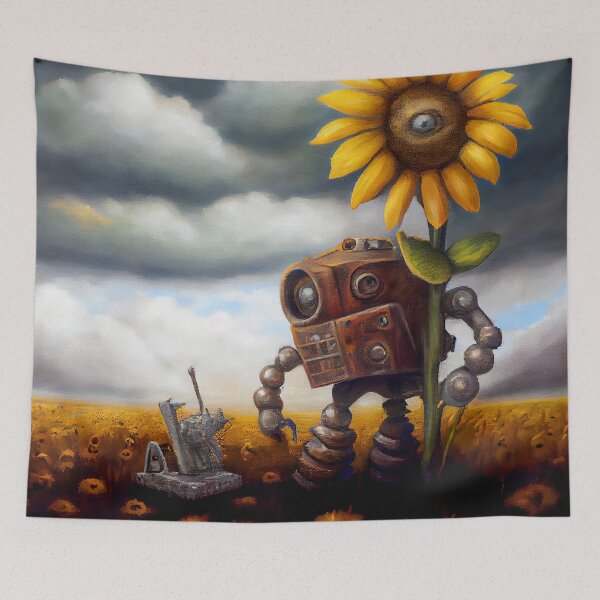 Item preview,  A Sad Lonely Lost Robot #2 designed and sold by Gypsykiss.