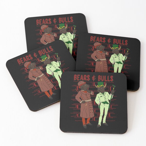 Item preview, Bears and Bulls Conversing On Wall Street designed and sold by tradeculture143.