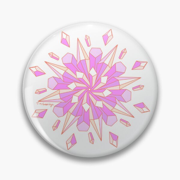 Item preview, Rose Quartz Crystal Pattern designed and sold by T M Greenidge.