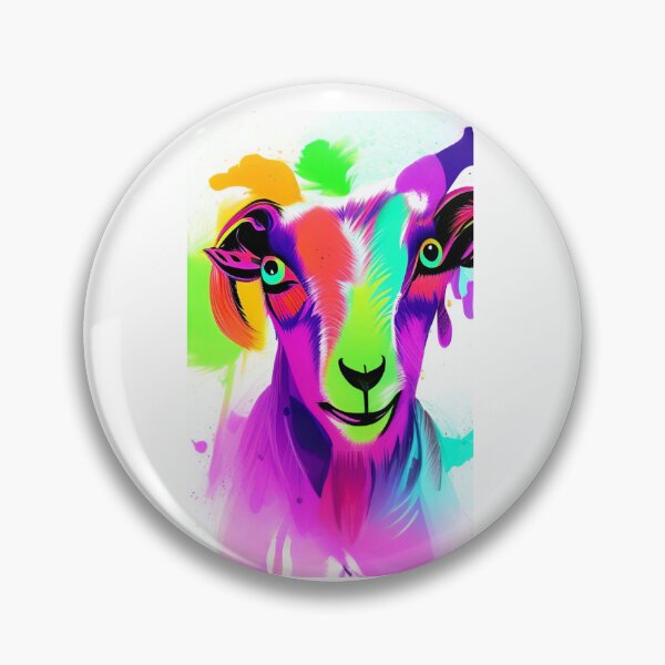 Item preview, Goat Simulator Sticker 2023 designed and sold by SociableAnimals.
